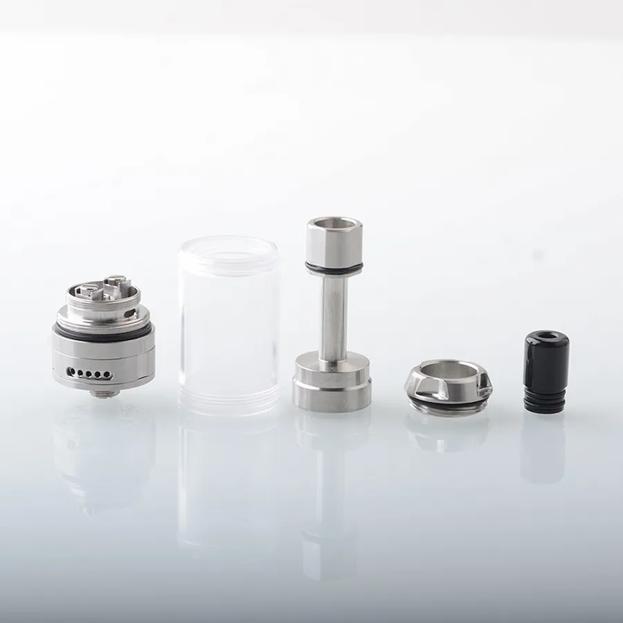 Rekavape BY-Ka V8+ RTA Full Set Atomizer – Silver Rekavape BY-Ka V8+ RTA Full Set Atomizer – Silver