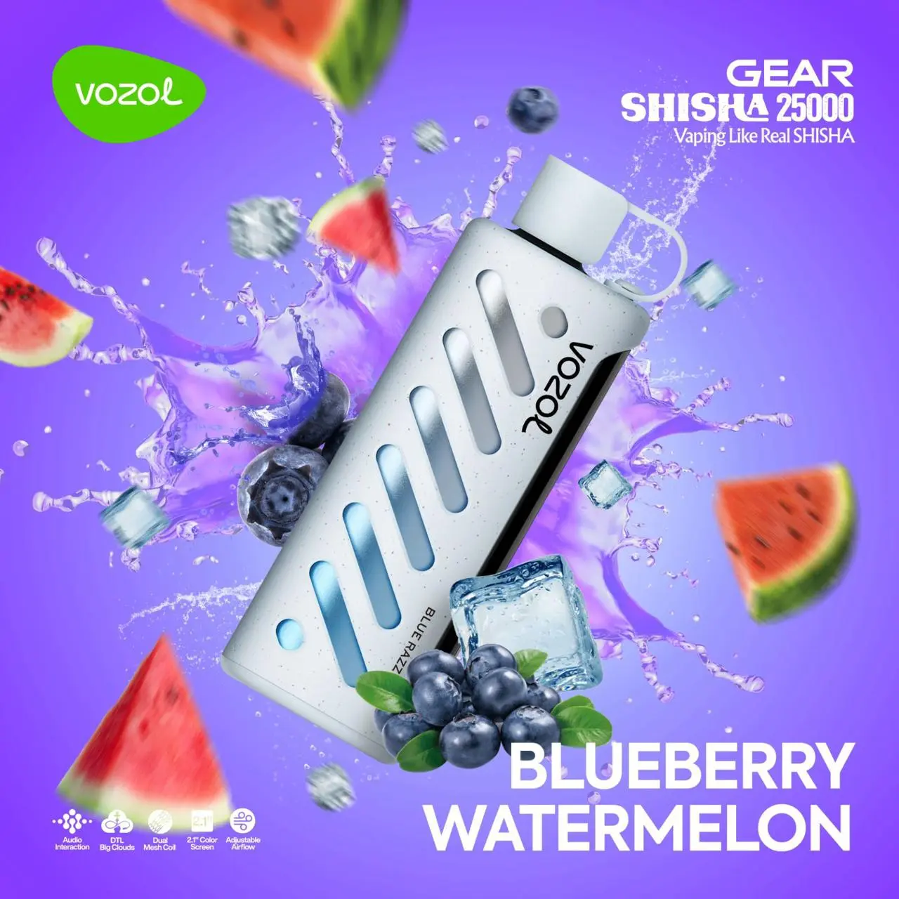 Blueberry-Watermelon.webp Vozol Gear Shisha 25000 Blueberry Watermelon - Görsel 1