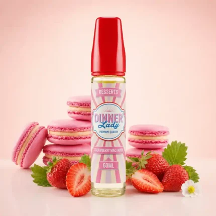 Dinnerlady Strawberrymacaron Premium Likit