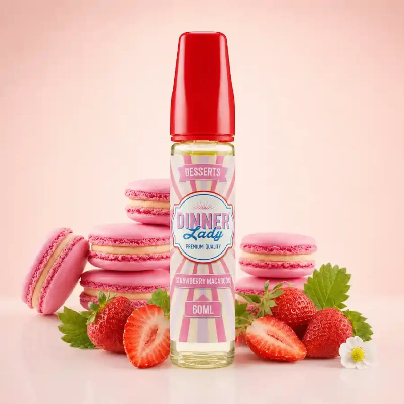 Dinnerlady Strawberrymacaron Premium Likit