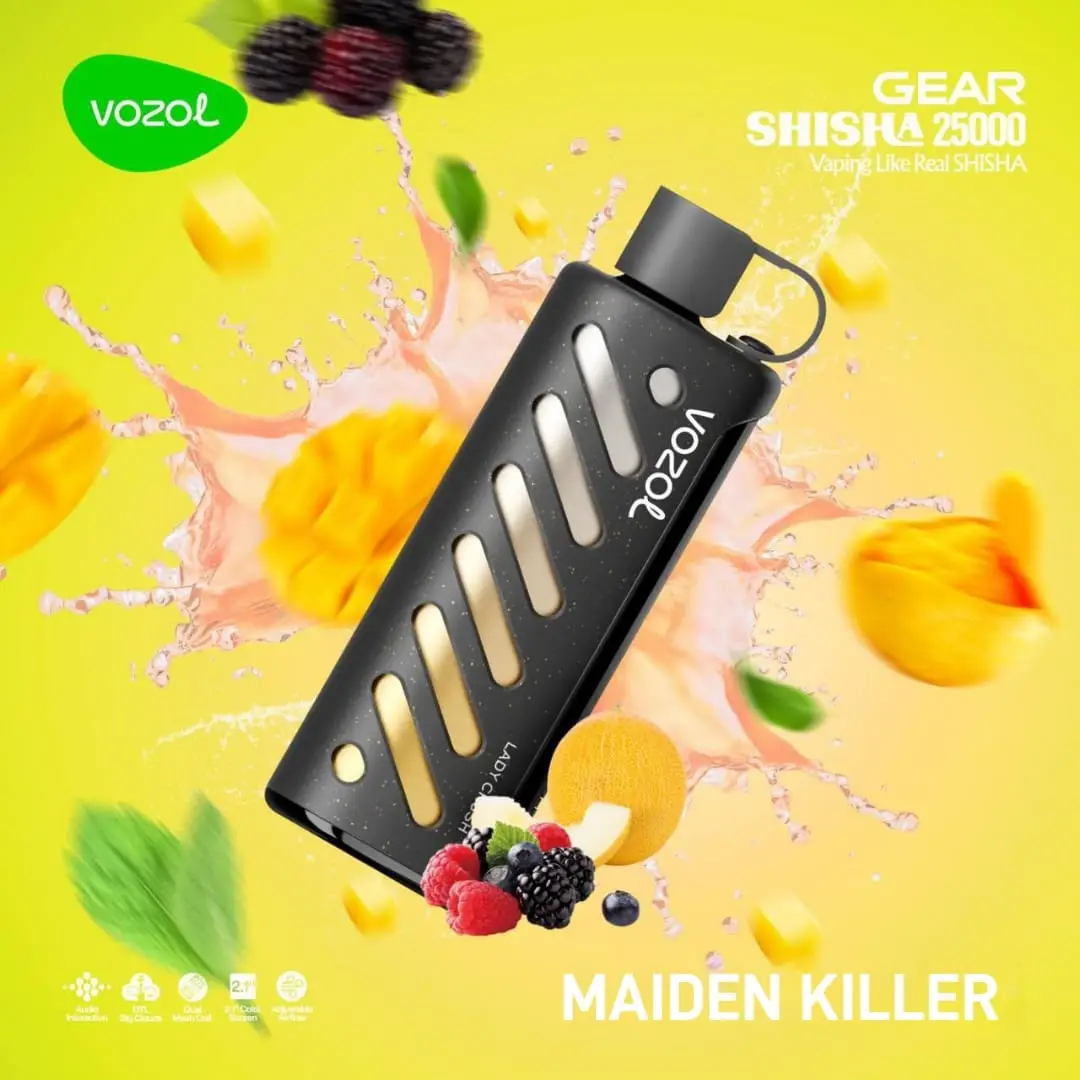 Maiden-Killer.webp Vozol Gear Shisha 25000 Maiden Killer - Görsel 1
