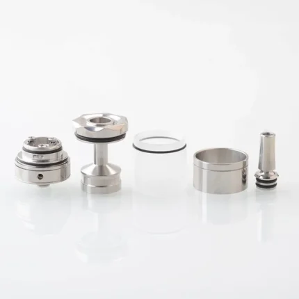 Rekavape Diplomat V1.5 RTA Full Set MTL Ultime Versiyon – Silver