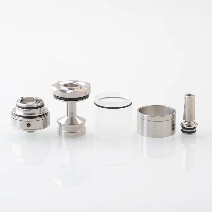 Rekavape Diplomat V1.5 RTA Full Set MTL Ultime Versiyon – Silver Rekavape Diplomat V1.5 RTA Full Set MTL Ultime Versiyon – Silver