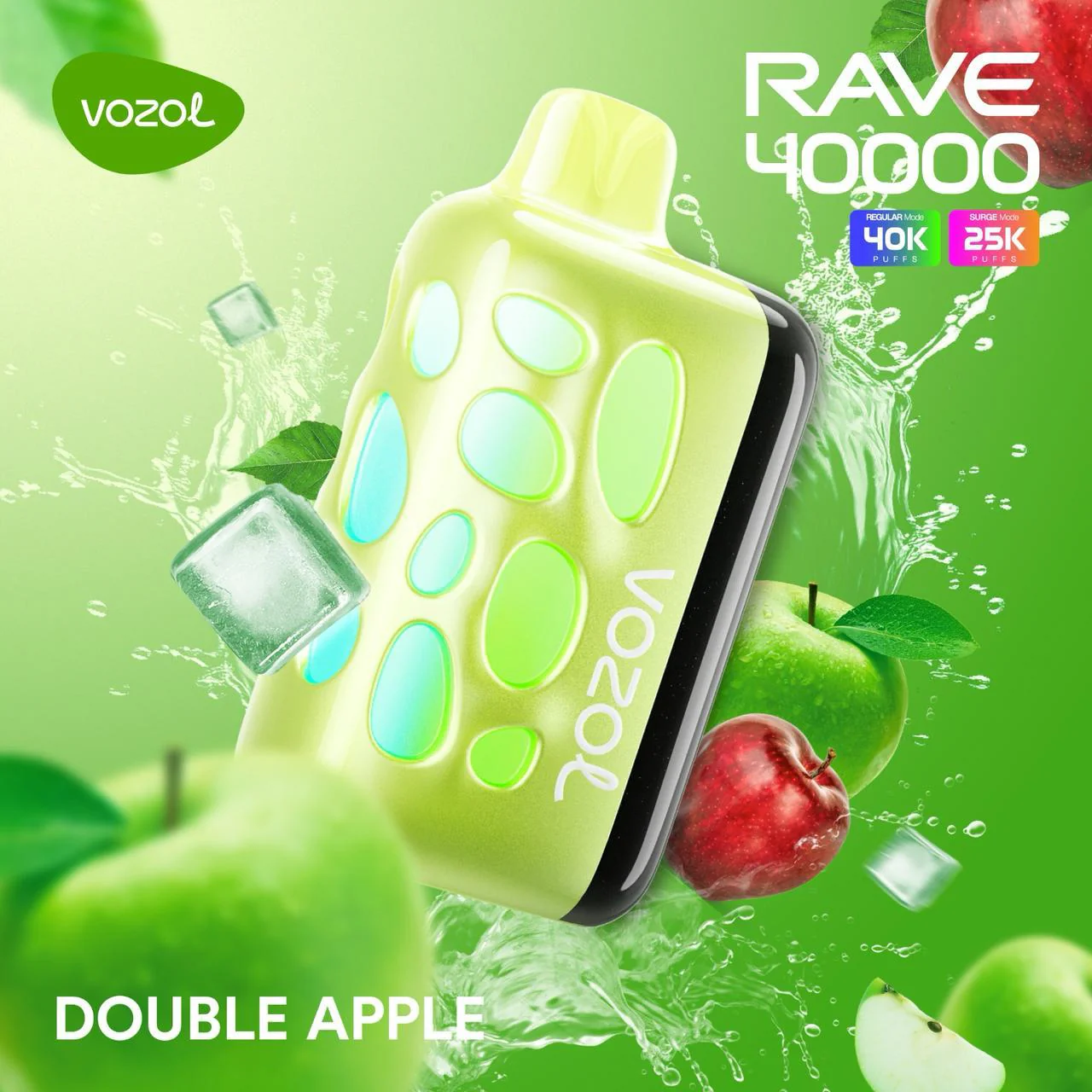 vozol-rave-40000-double-apple.webp Vozol Rave 40000 Double Apple - Görsel 1