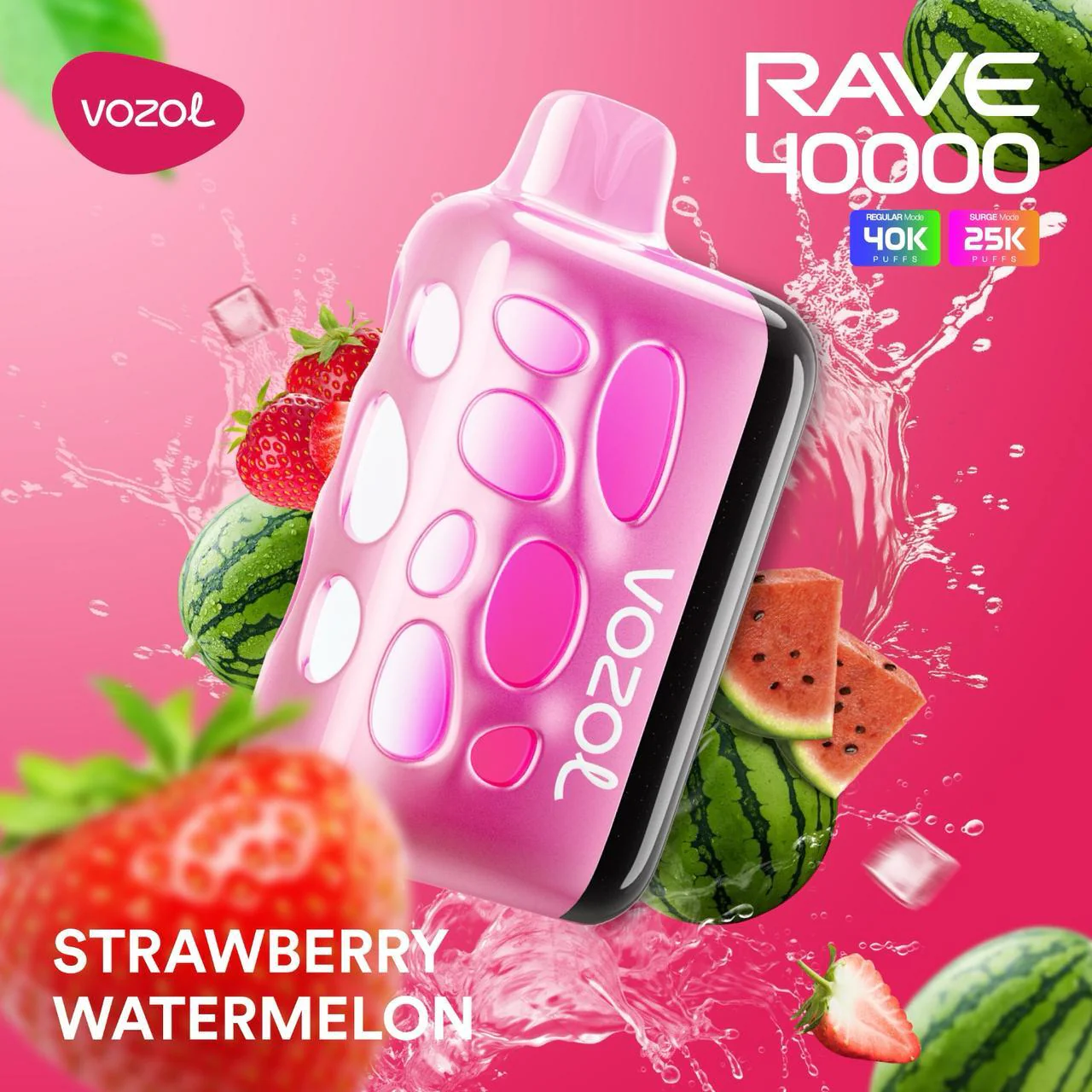 vozol-rave-40000-strawberry-watermelon.webp Vozol Rave 40000 Strawberry Watermelon - Görsel 1