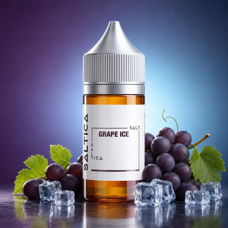 Saltica Grapeice Premium Salt Likit Saltica Grapeice Premium Salt Likit