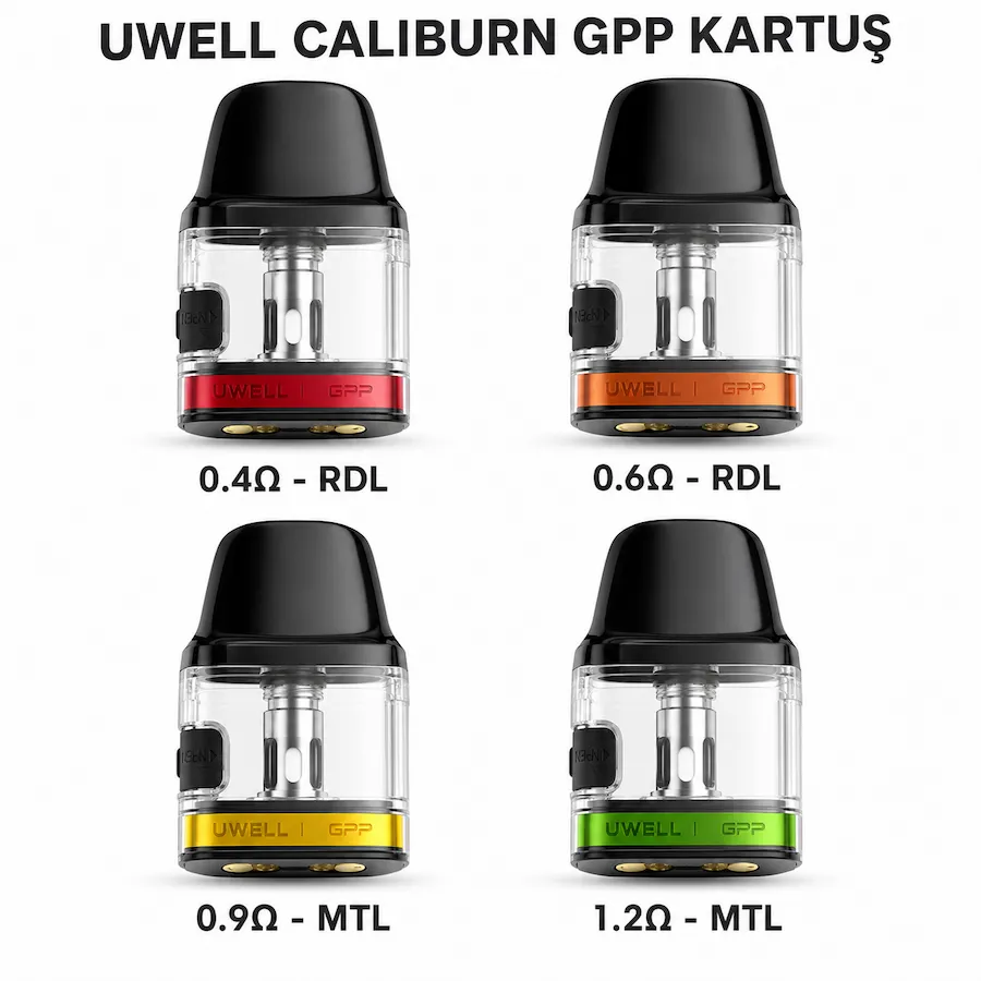 Uwell Caliburn GPP Kartuş Uwell Caliburn GPP Kartuş