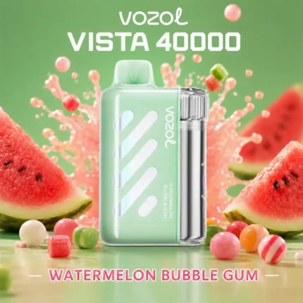 Vozol Vista 40000 Watermelon Bubble Gum
