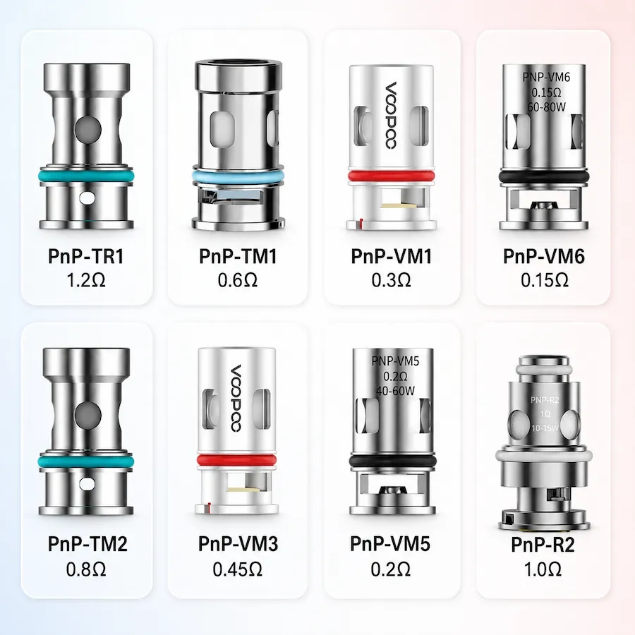 Voopoo PnP Coil Serisi Voopoo PnP Coil Serisi