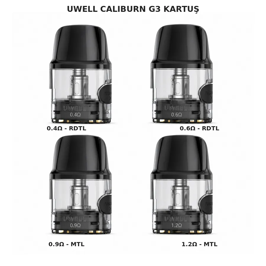 Uwell Caliburn G3 Kartuş Uwell Caliburn G3 Kartuş