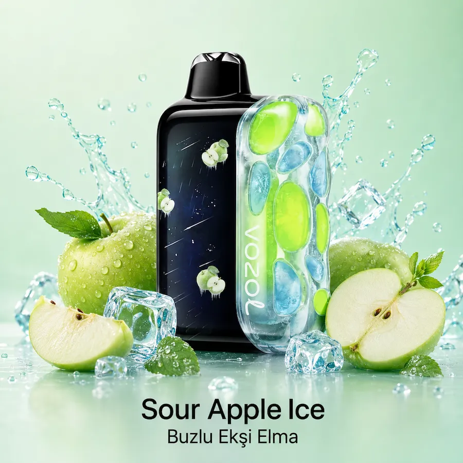 vozol-rave-56000-sour-apple-ice.webp Vozol Rave 56000 Sour Apple Ice - Görsel 1