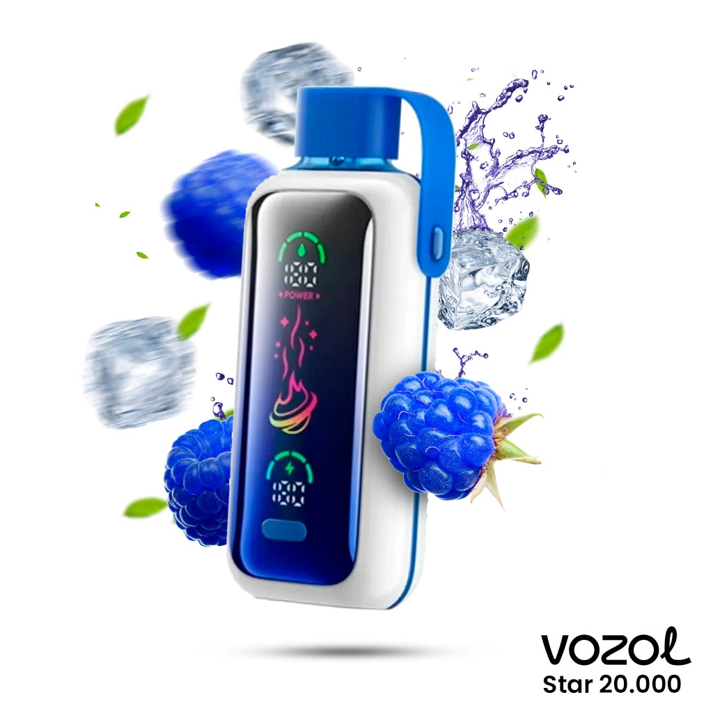 vozol-star-20000-blue-razz-ice-1.jpg Vozol Star 20000 Bluerazz Ice - Görsel 1