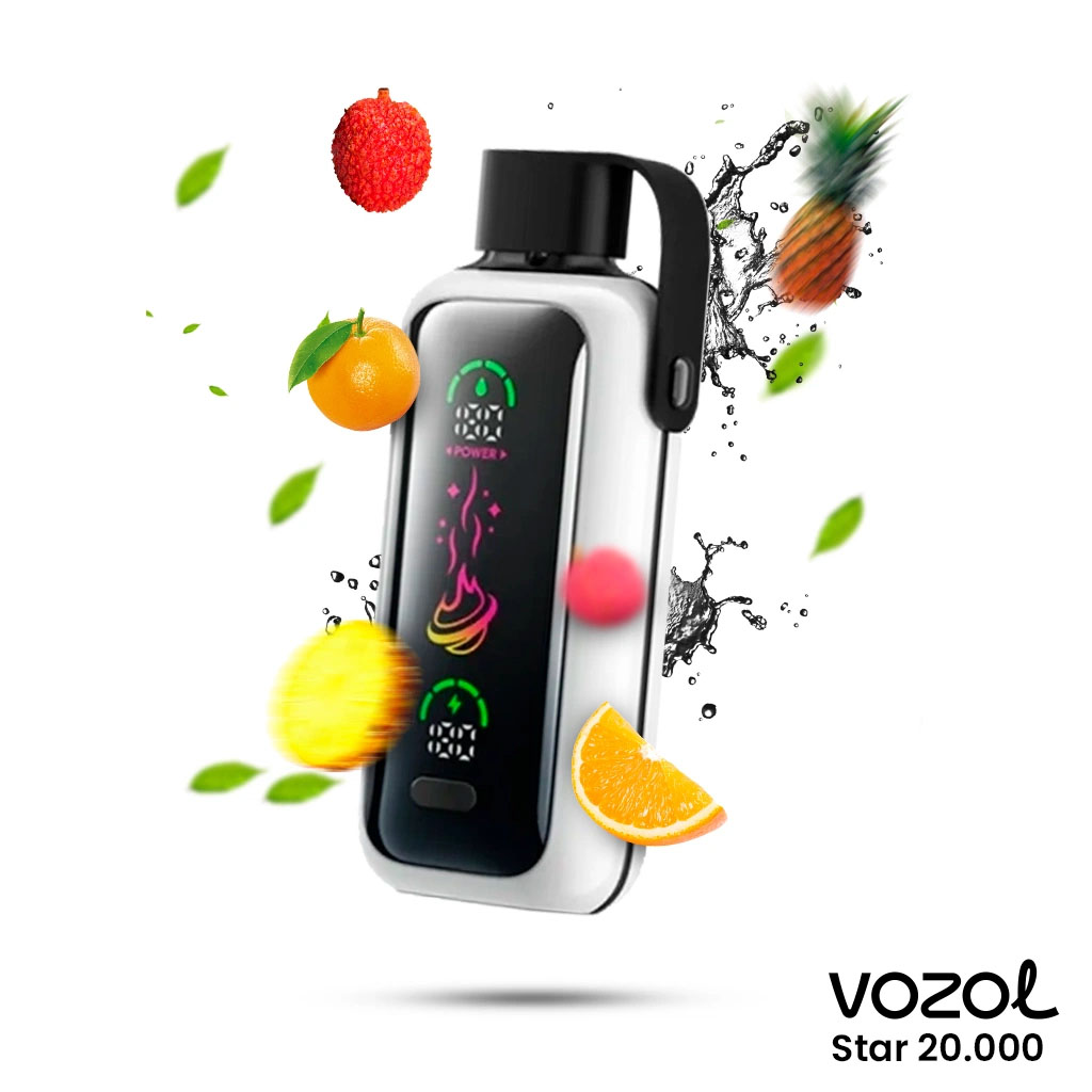 vozol-star-20000-orange-pineapple-lychee.jpg Vozol Star 20000 Orange Pineapple Lychee - Görsel 1