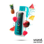 Vozol Star 20000 Raspberry Apple Watermelon Pineapple