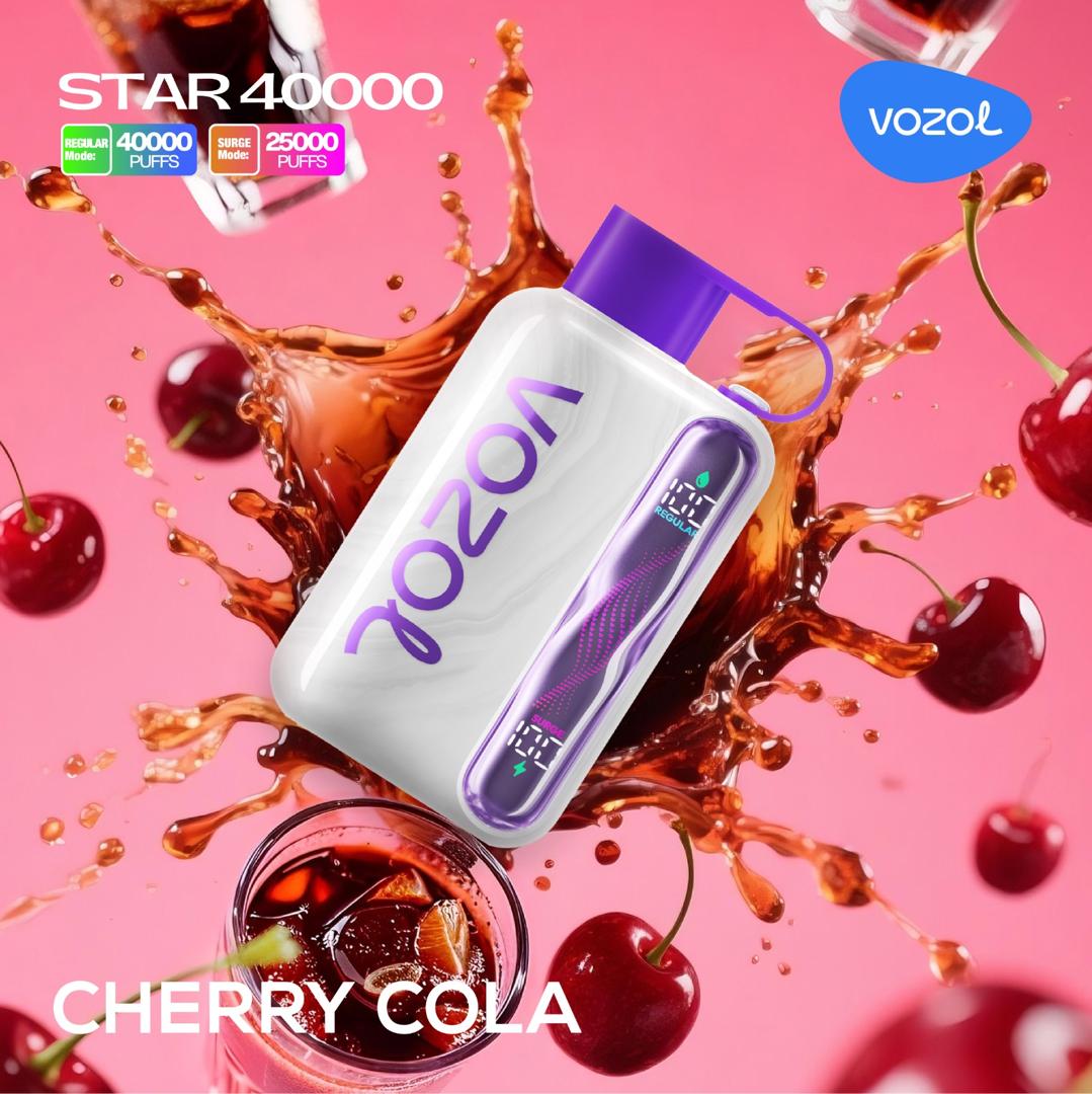 vozol-star-40000-cherry-cola.jpg Vozol Star 40000 Cherry Cola - Görsel 1