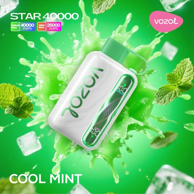 vozol-star-40000-cool-mint.jpg Vozol Star 40000 Cool Mint - Görsel 1