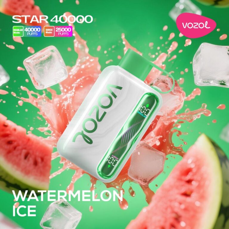vozol-star-40000-watermelon-ice.jpg Vozol Star 40000 Watermelon Ice - Görsel 1