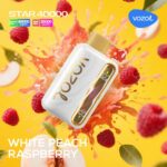Vozol Star 40000 White Peach Raspberry