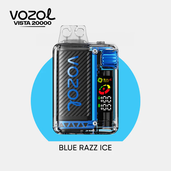 vozol-vista-20000-blue-razz-ice.jpg Vozol Vista 20000 Bluerazz Ice - Görsel 1