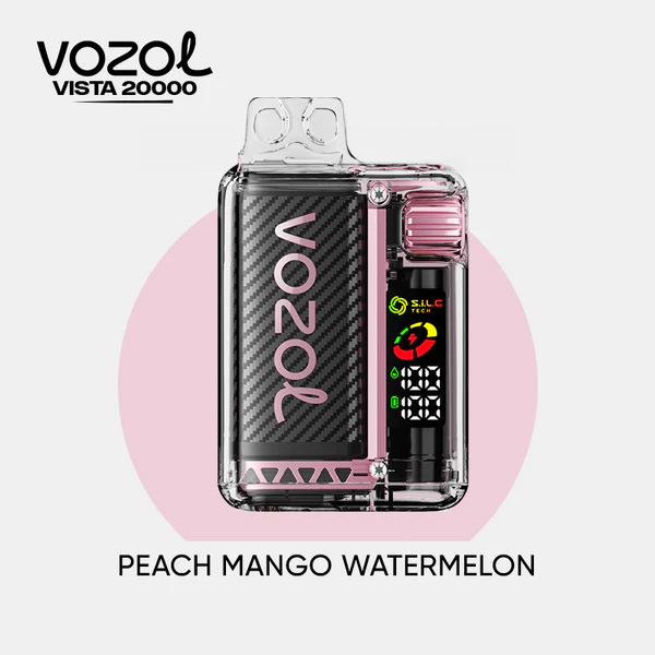 vozol-vista-20000-peach-mango-watermelon.jpg Vozol Vista 20000 Peach Mango Watermelon - Görsel 1