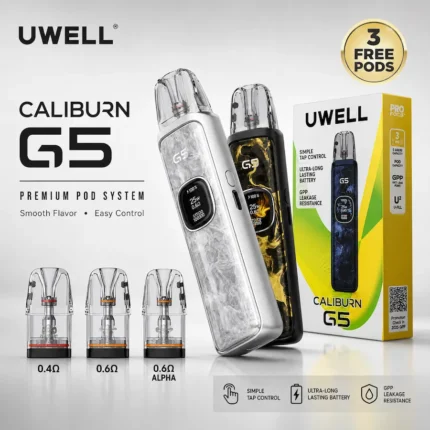Uwell Caliburn G5 3 Kartuşlu Pod Mod